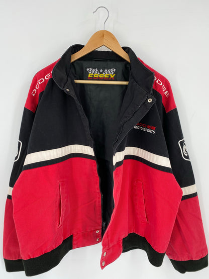 Vintage NASCAR DODGE MOTORSPORTS Size L Racing Jacket/ K6682
