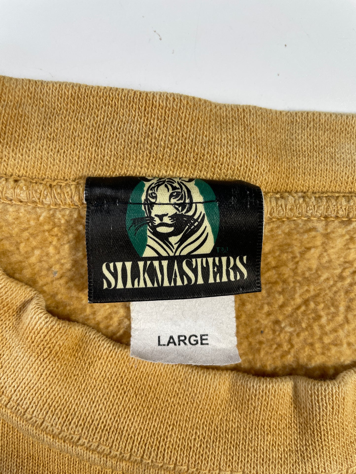 90's BUFFALO Made in USA Size L Vintage Animal Sweat-Shirt / E50