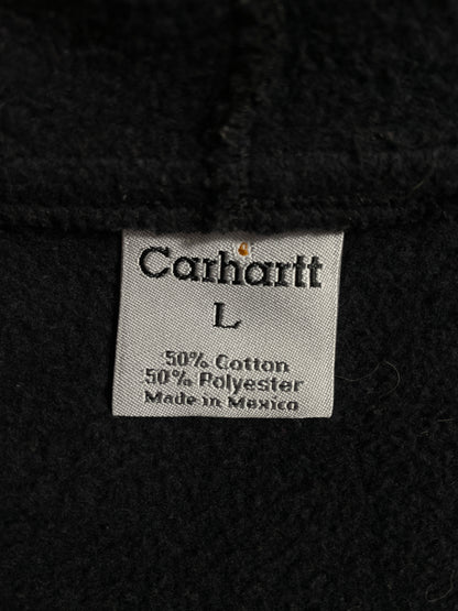 Vintage CARHARTT Size L Hoodie Zip-up Sweat-Shirt / E2632S