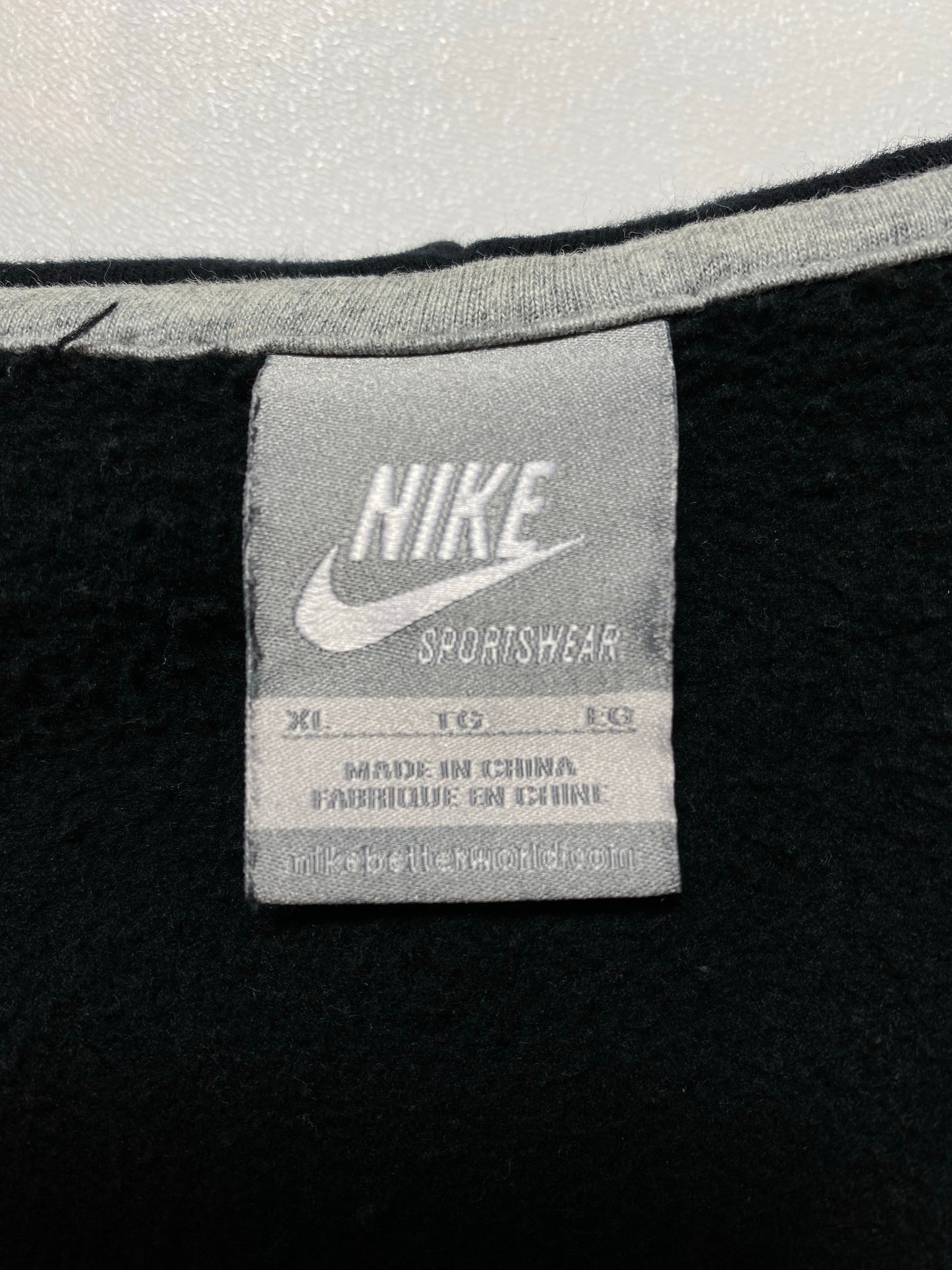 00' NIKE Size XL Vintage Hoodie Sweat-shirt / E510