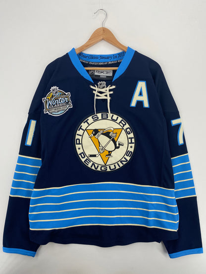 Vintage PITTSBURGH PENGUINS EVGENI MALKIN Approx. Size XXL Vintage NHL Hockey Game Shirt / A6149