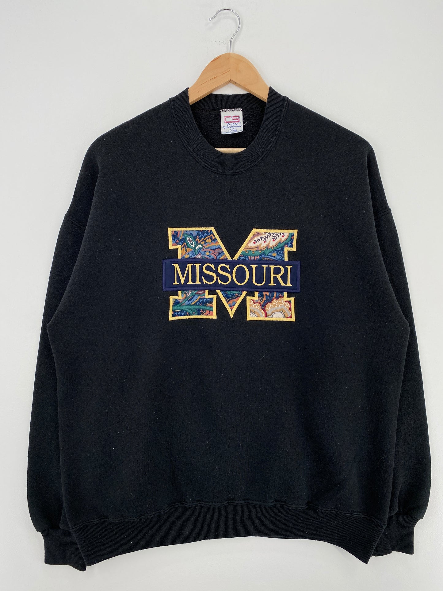 90's MISSOURI Made in USA Size XL Vintage College Sweat-shirt / A4323