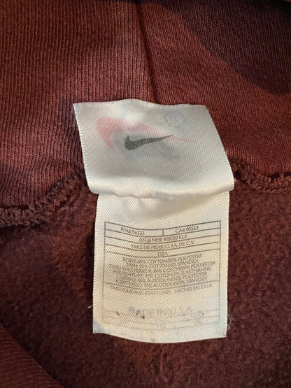 90's NIKE CENTER SWOOSH Made in USA Size XXL Vintage Hoodie Sweat-Shirt / K6711