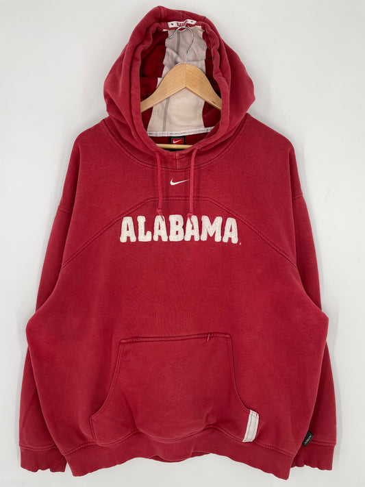 00' NIKE ALABAMA Size XL Vintage College Hoodie Sweat-Shirts/ K9991
