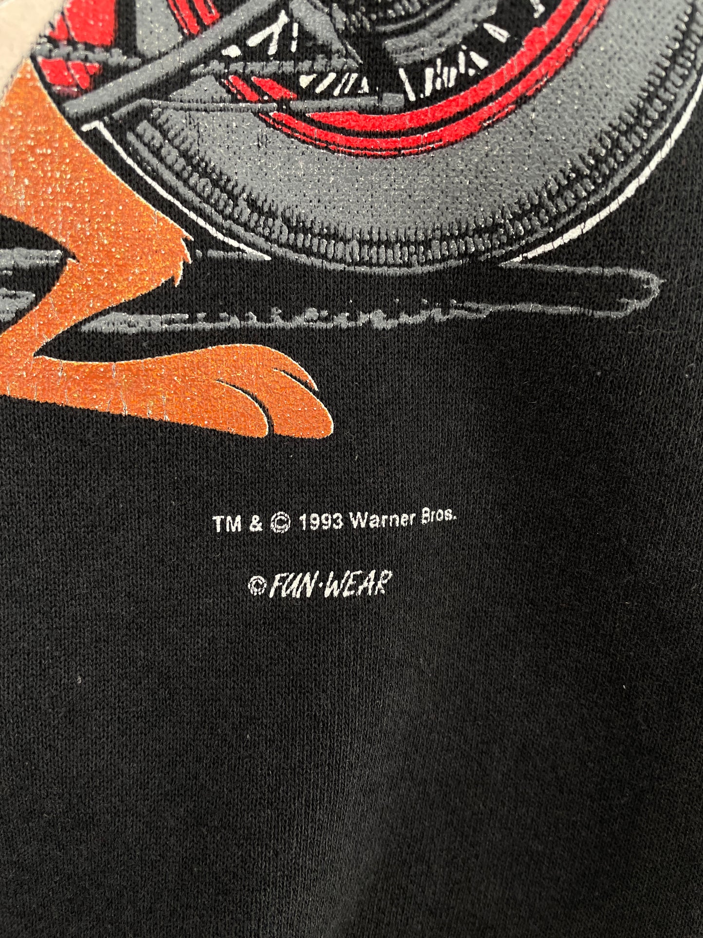 1993 HARLEY DAVIDSON x LOONEY TUNES Size L Vintage Sweat-Shirt / E3183S