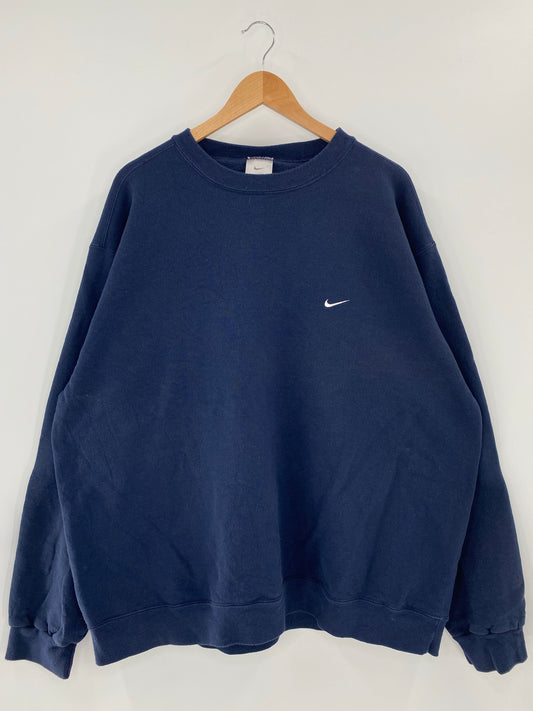 90's NIKE MINI SWOOSH Size XXL Vintage Sweat-shirt / k5690