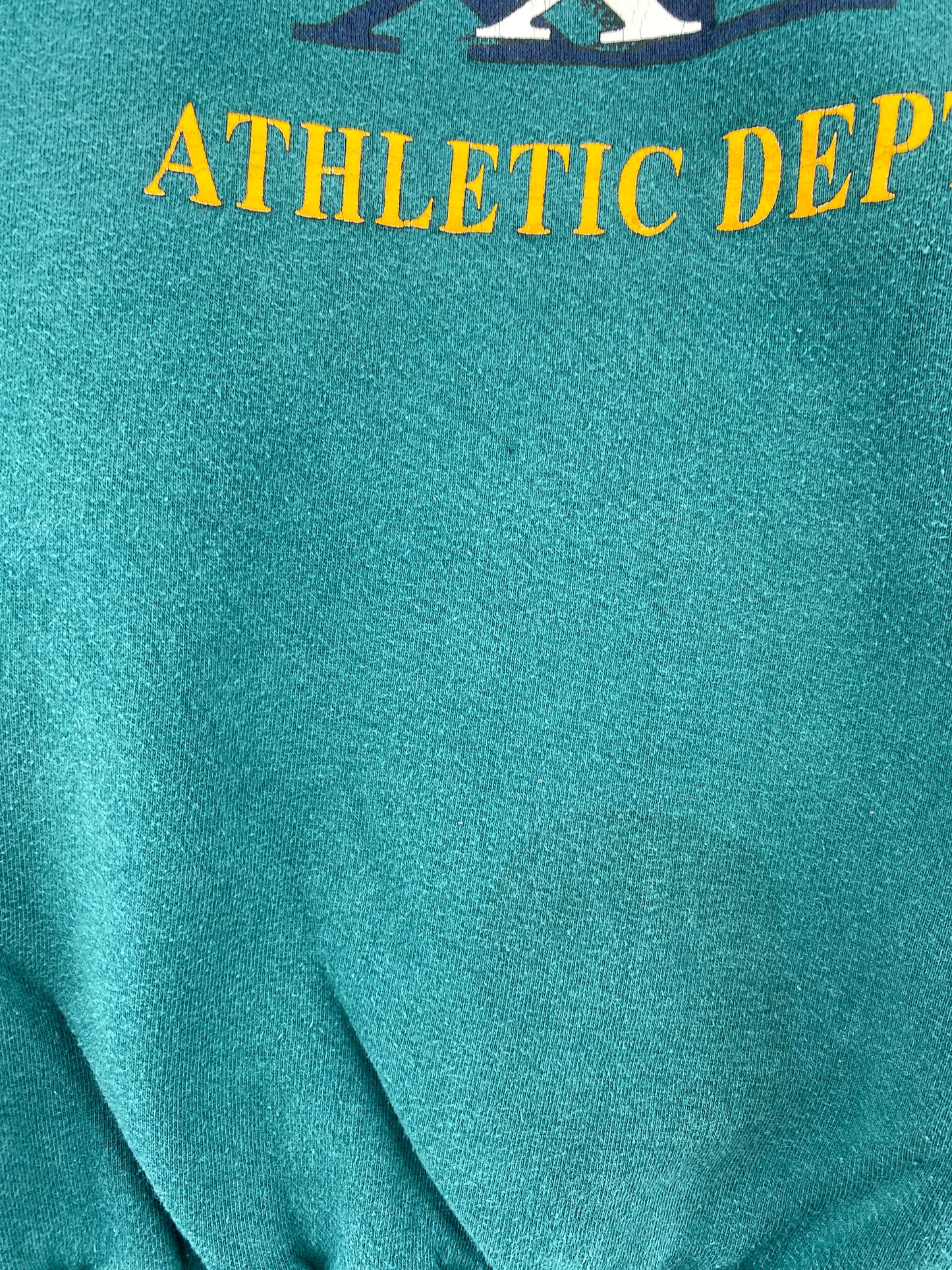 Vintage NOTRE DAME Sizde L College Sweat-Shirt / A3395