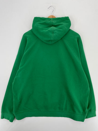 00’ NIKE MINI SWOOSH Size XXL Vintage Hoodie Sweat-Shirt / A6038