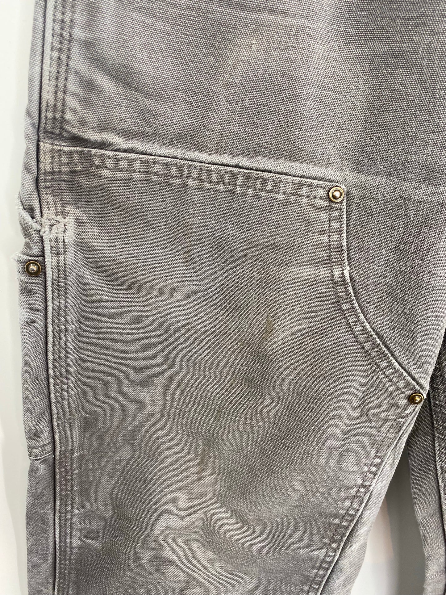 Vintage CARHARTT Size W30xL30 Double Knee Duck Pants / K9457