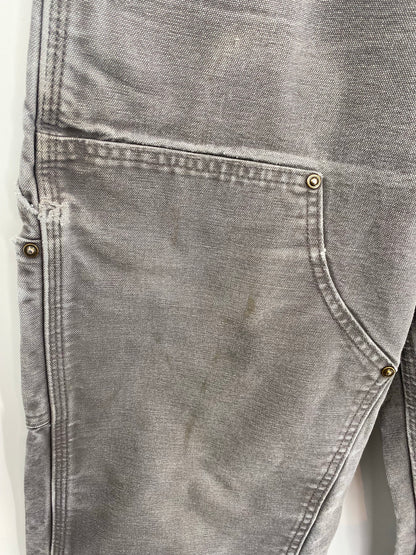 Vintage CARHARTT Size W30xL30 Double Knee Duck Pants / K9457