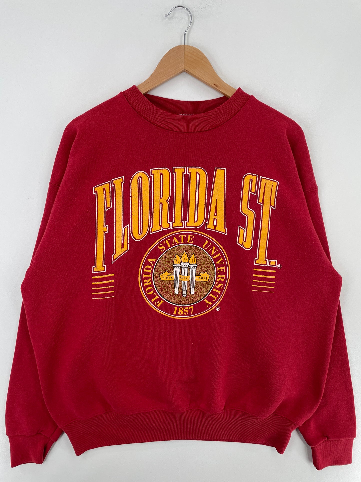 90's FLORIDA STATE Made in USA Size XL Vintage College Sweat-shirt / E2687S