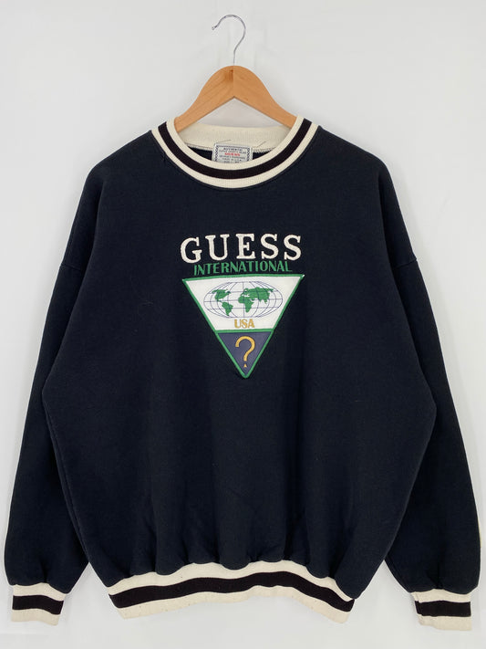 90's GUESS Made in USA Size XL Vintage Sweat-shirt  / K6496