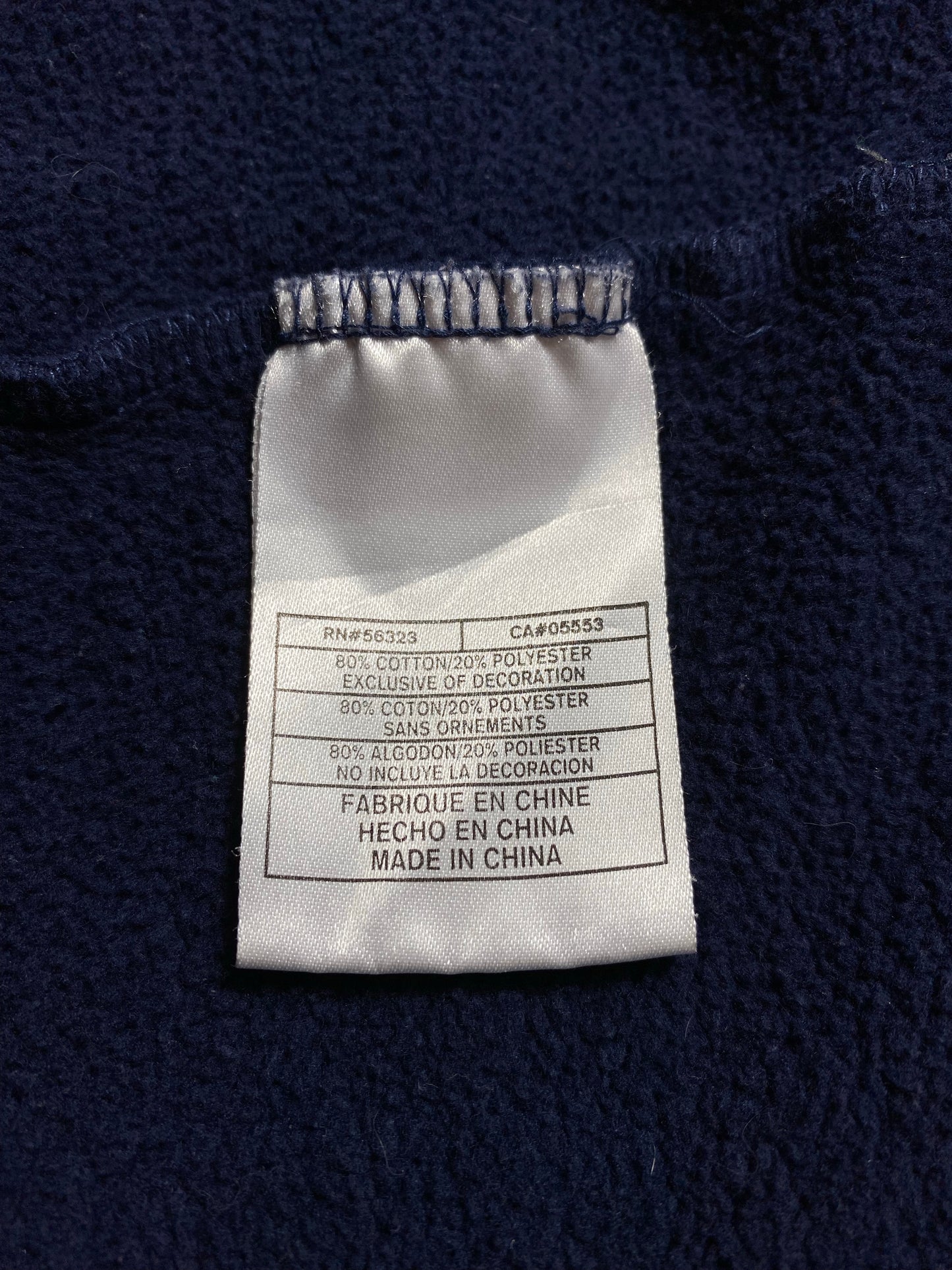 00' NIKE AUBAIN Size XL Vintage Hoodie College Sweat-shirt / K8820