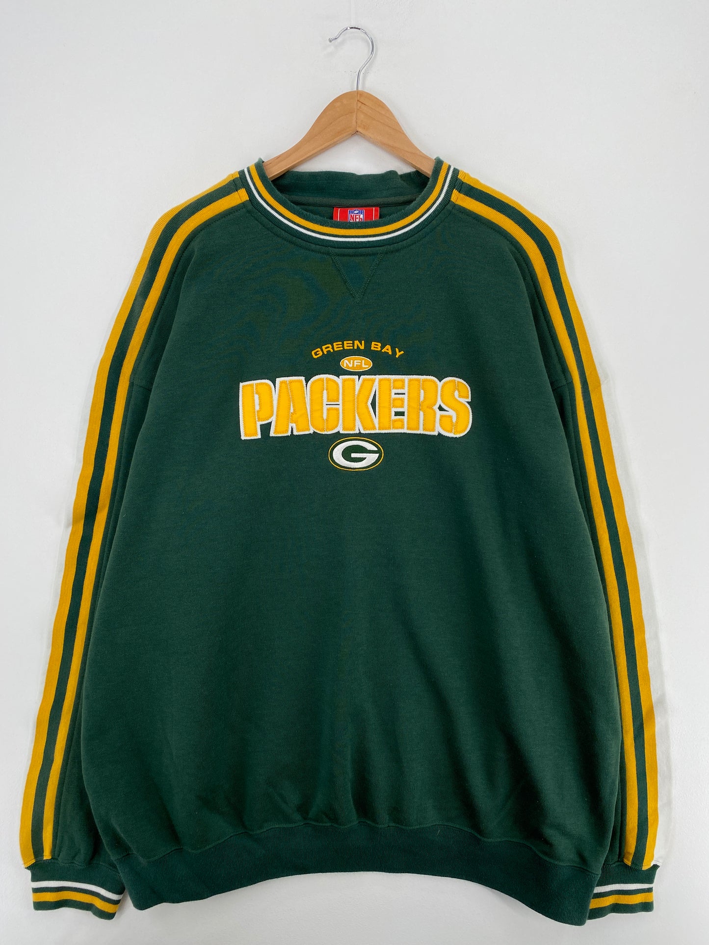 00' GREEN BAY PACKERS Size XXL Vintage NFL Sweat-Shirt / A5433