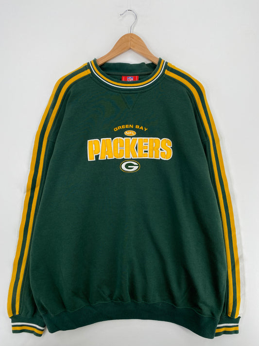 00' GREEN BAY PACKERS Size XXL Vintage NFL Sweat-Shirt / A5433