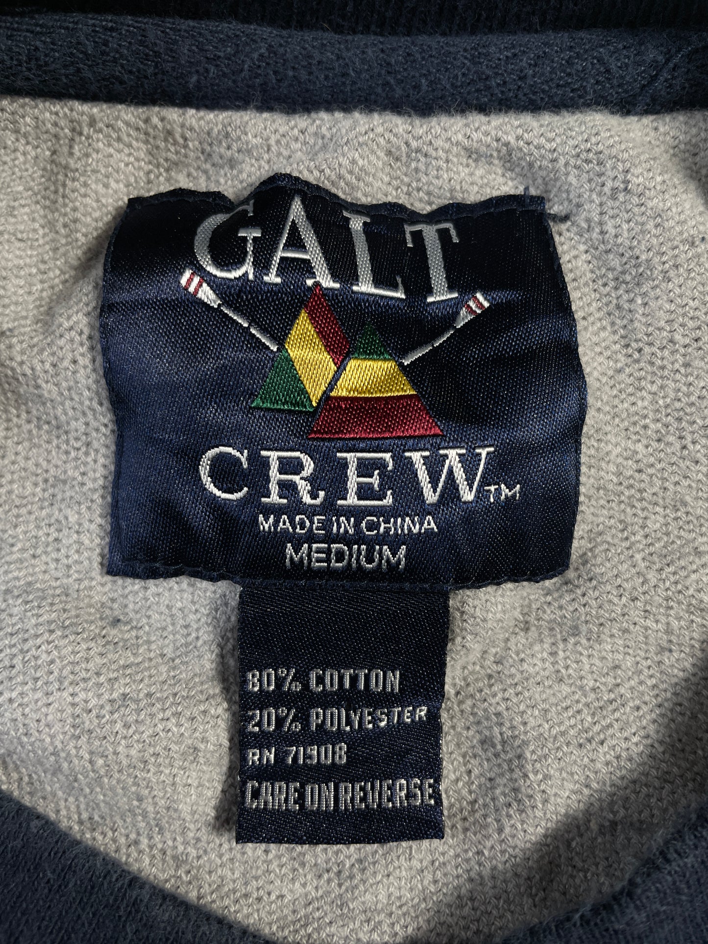 vintage WHITE TAIL DEER Size M Animal Sweat-Shirt / E222