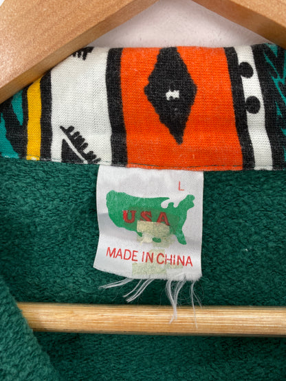 90's SAN FRANCISCO Size L Vintage Half Zip Sweat-Shirt / A4021