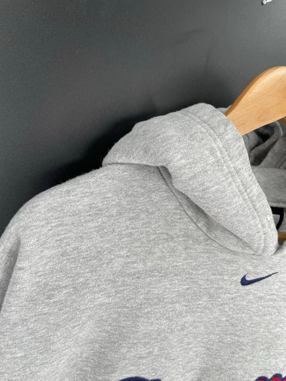00' NIKE ATLANTA BRAVES Size XL Vintage MLB Hoodie Sweat-shirt / K9147