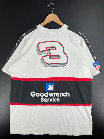 90's NASCAR GM GOODWRENCH SERVICE Made in USA Size XL Vintage Racing T-shirt / E1117