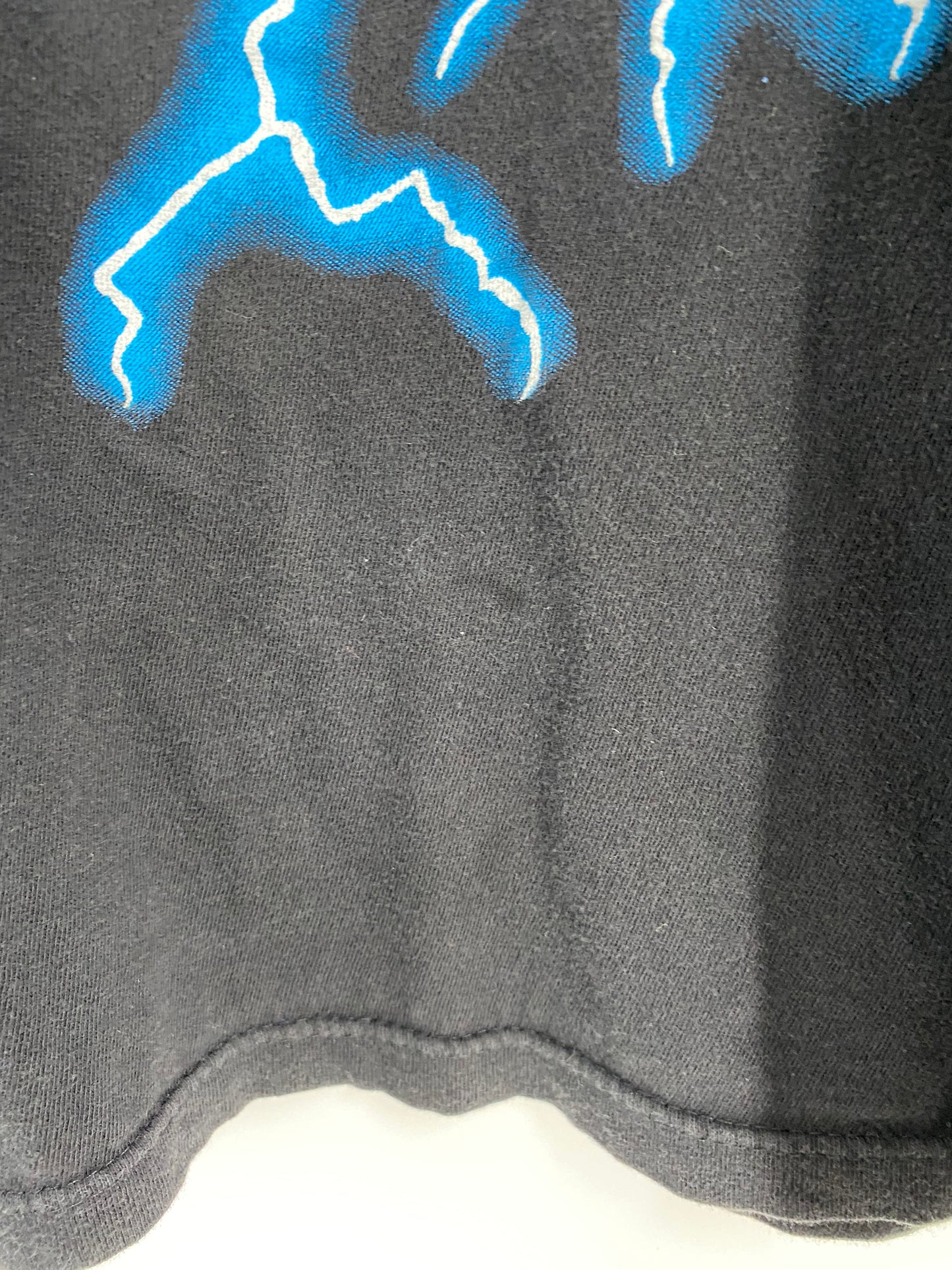 90's AMERICAN THUNDER WOLF Size XXL Vintage T- shirt / K9879