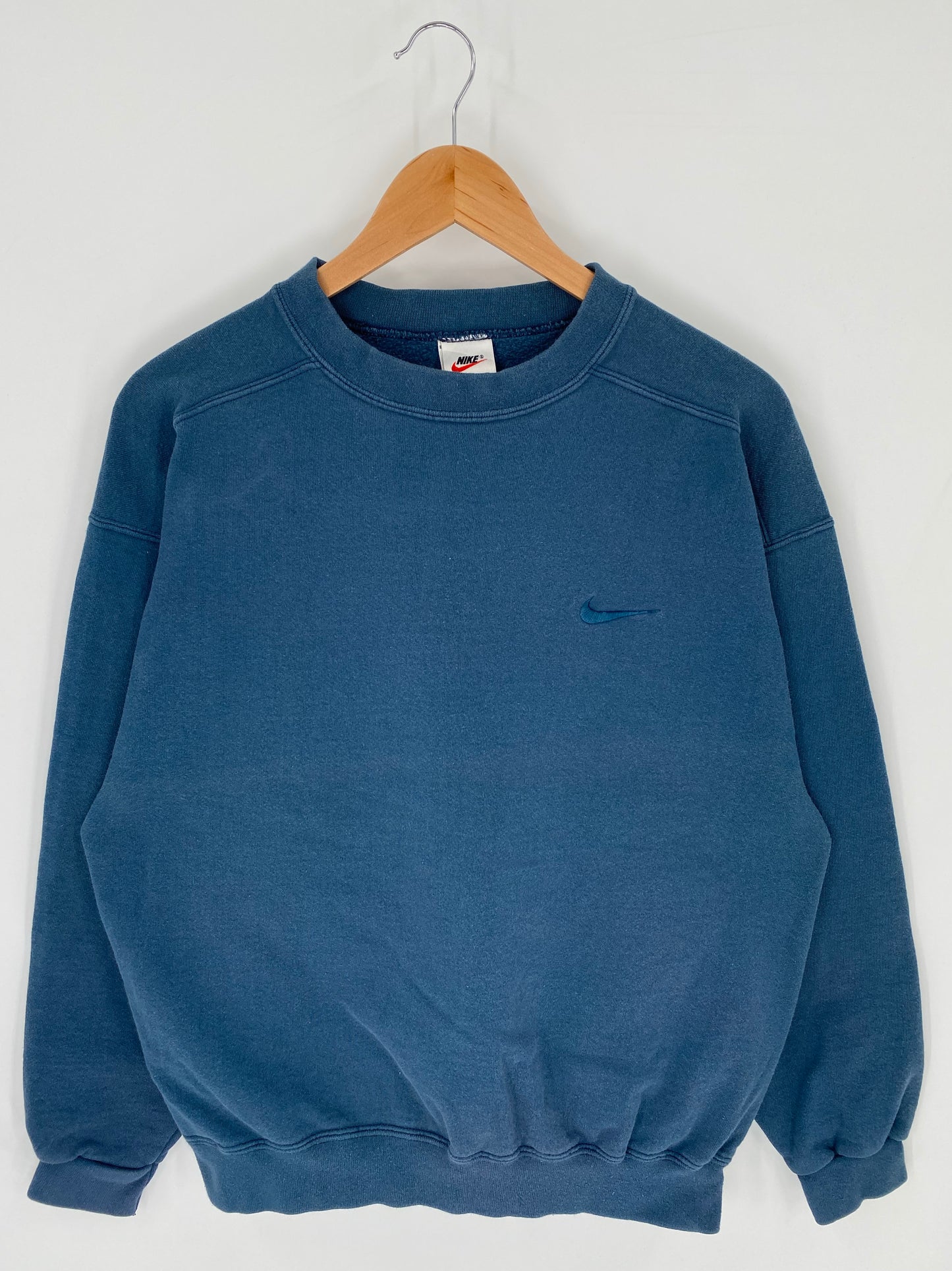 90’s NIKE MINI SWOOSH Size M Vintage Sweat-shirt / K9550