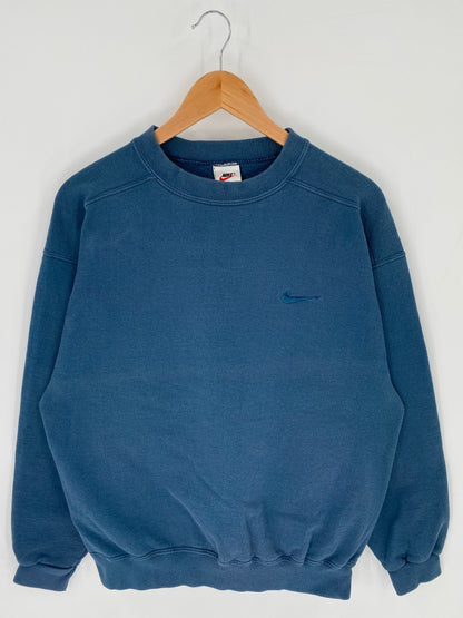 90’s NIKE MINI SWOOSH Size M Vintage Sweat-shirt / K9550