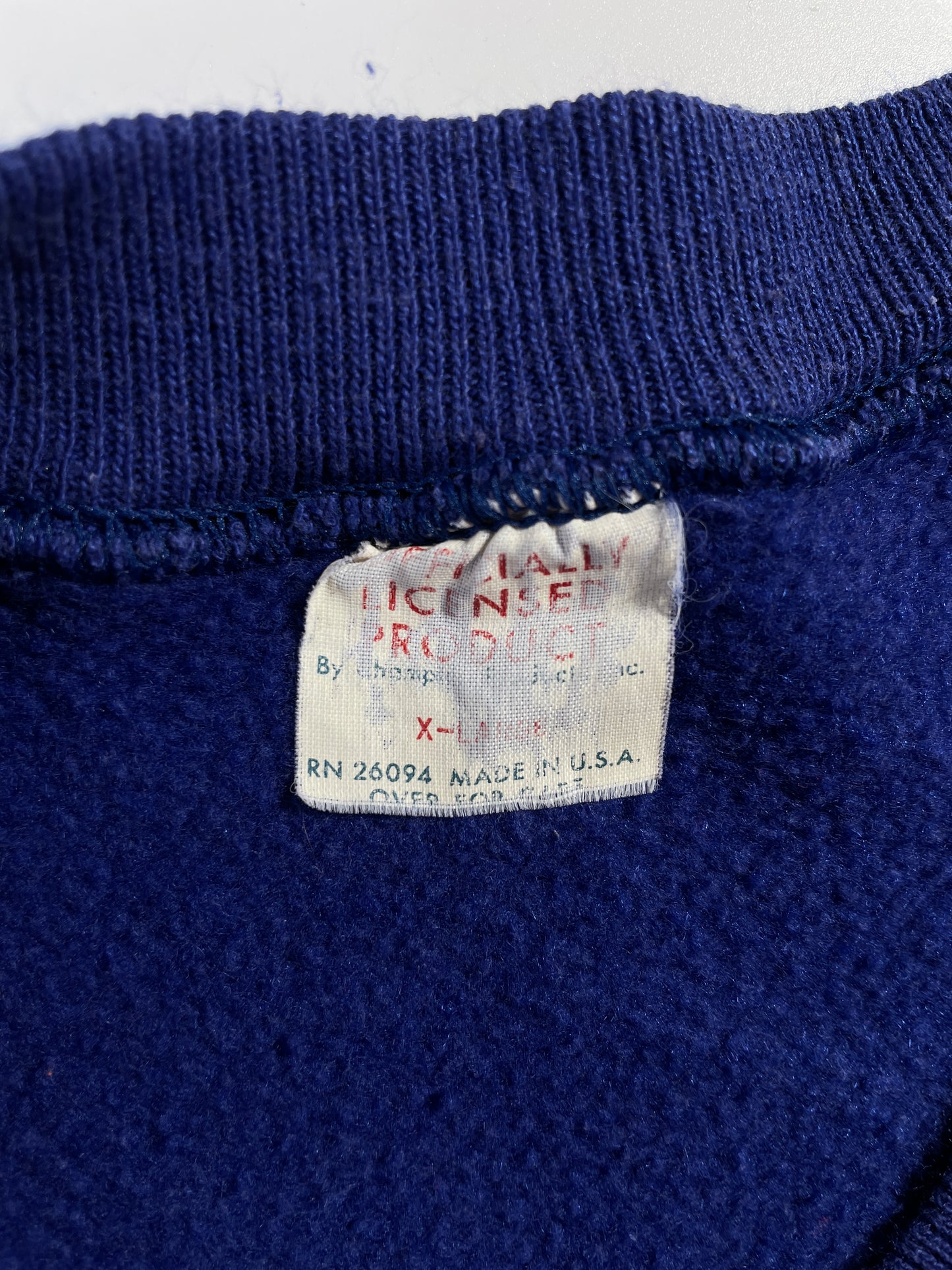 90's NEW YORK GIANTS Made in USA Size XL Vintage NFL Sweat-Shirt / E1264S