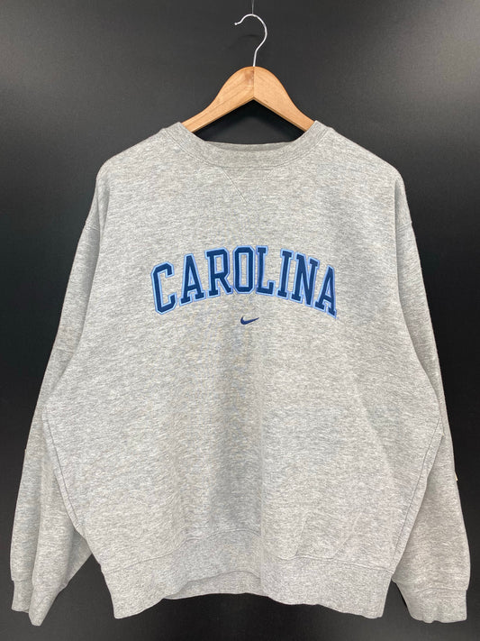 00' NIKE CAROLINA  Size L Vintage Sweat shirt / K7533
