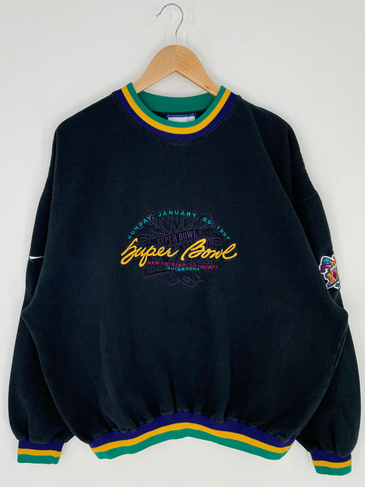 1997 REEBOK SUPER BOWL Size XL NFL Sweat-Shirts/ A102