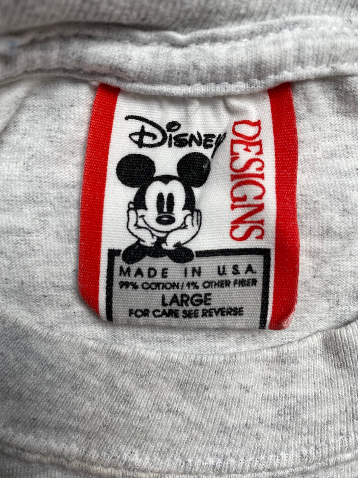 90's WALT DISNEY WORLD TIGGER Made in USA Size L Vintage T-Shirt / A2717