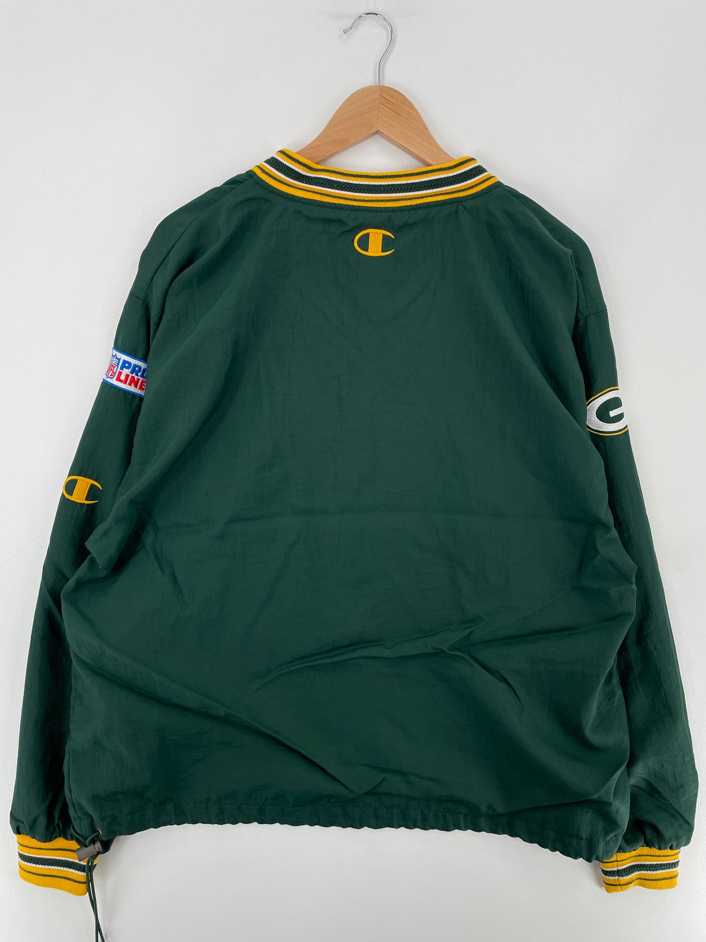 Vintage Champion x CHAMPION x GREEN BAY PACKERS Size M Vintage NFL Nylon Jacket / E3221N