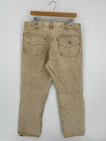 Vintage CARHARTT Size W35xL31.5 Denim Pants / A7452