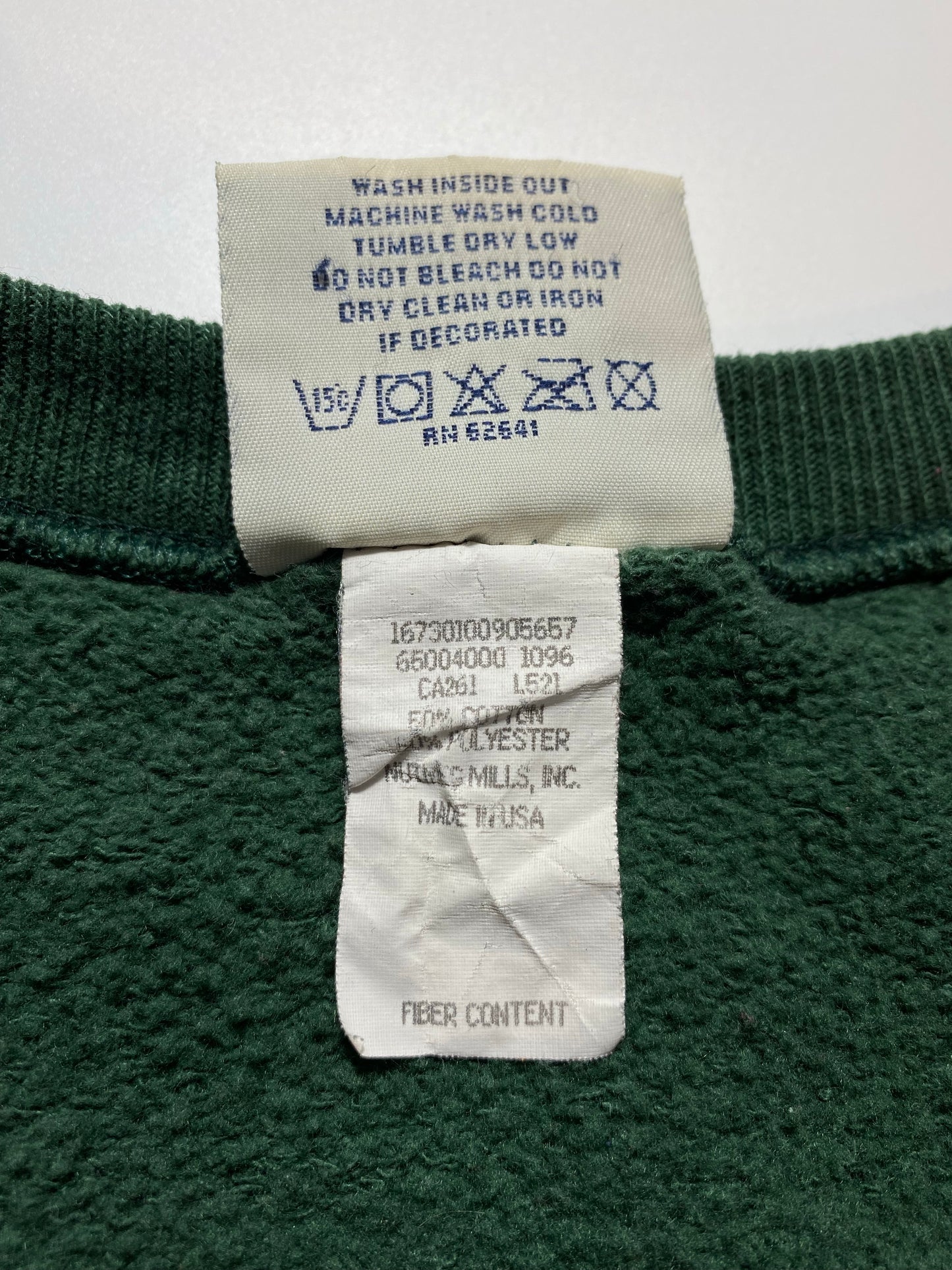 1996' GREEN PACKERS Made in USA Size XXL Vintage NFL Sweat - Shirt/ K6024