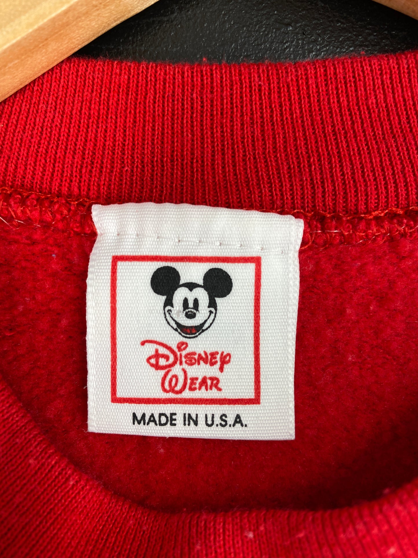 90’s DISNEY MICKEY Made in USA Size M Vintage Sweat-Shirt / A4052