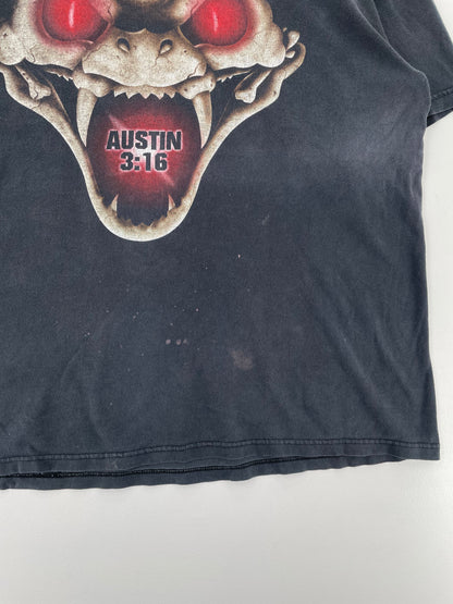 1998 STONE COLD AUSTIN 3:16 Size XL Vintage WWF T- Shirt / A1863