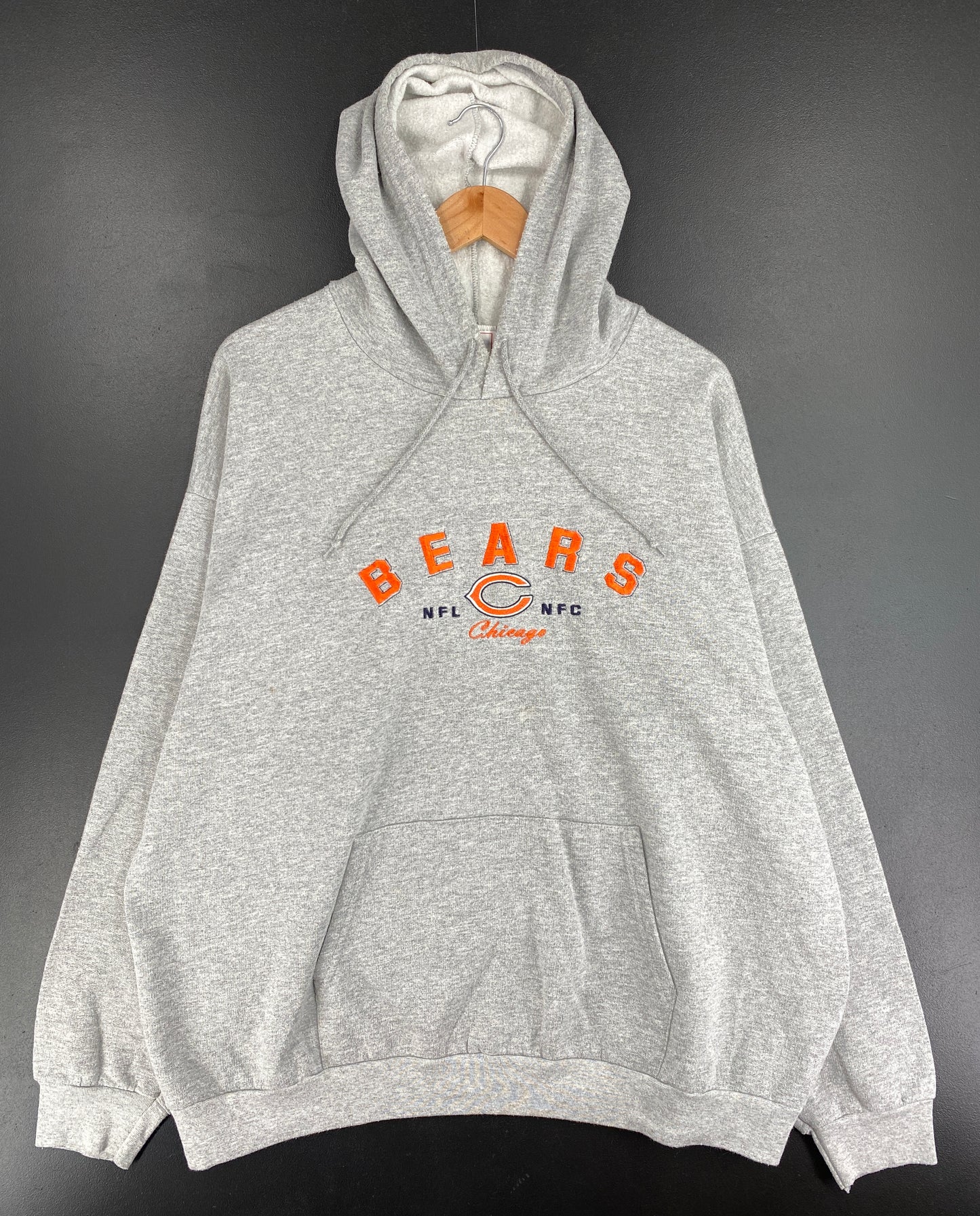 Vintage CHICAGO BEARS Approx. Size XL NFL Hoodie Sweat-Shirt / E3370S