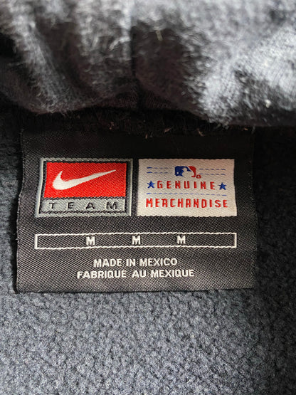 00' NIKE METS Size M Vintage MLB Hoodie Sweat-shirt / K5950