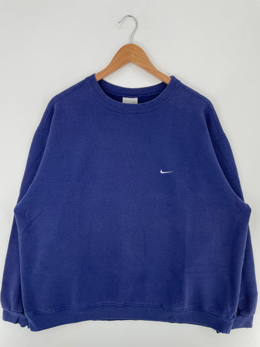 90’s NIKE MINI SWOOSH Made in USA Size XXL Vintage Sweat-shirt / A9841