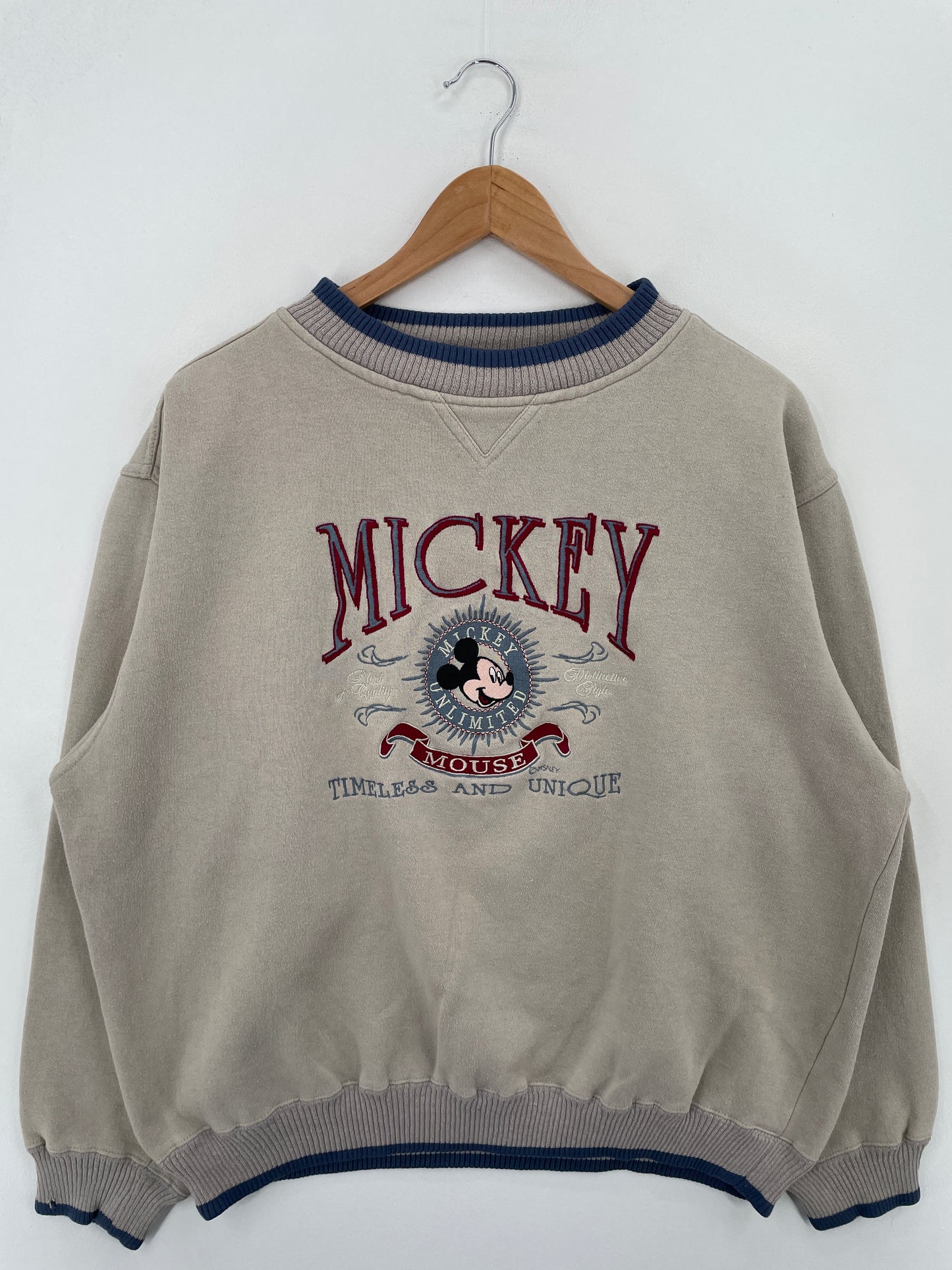 90’s DISNEY MICKEY Size XL Sweat-shirt / A7807