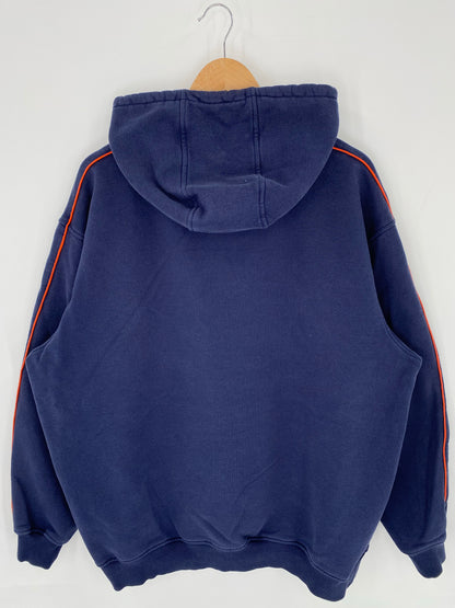00' NIKE AUBAIN Size XL Vintage Hoodie College Sweat-shirt / K8820