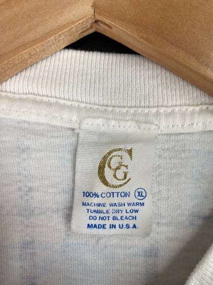 90’s UNIVERSITY OF NORTH CAROLINA Made in USA Size XL Vintage College T-shirt / A4395