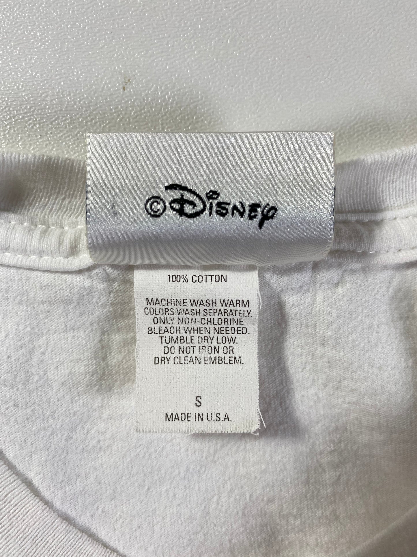 00' DISNEY EPCOT Made in USA Size S Vintage T-shirt / A859