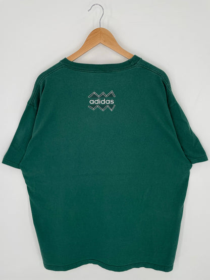 90's ADIDAS Made in USA Size XL Vintage T-Shirt / A7788