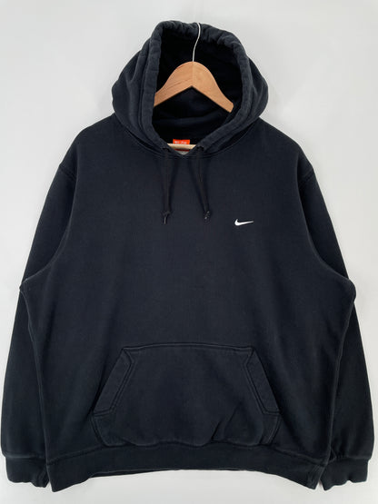 Vintage NIKE MINI SWOOSH Size XXL Hoodie Sweat-Shirt / E100