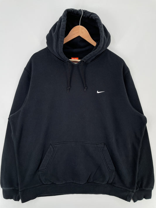 Vintage NIKE MINI SWOOSH Size XXL Hoodie Sweat-Shirt / E100