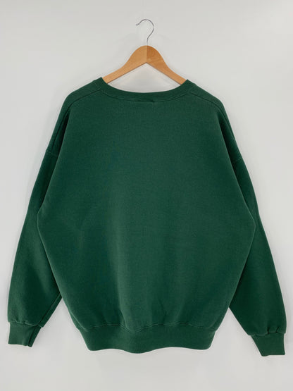 1997 GREEN BAY PACKERS Made in USA Size XL Vintage NFL Sweat-Shirt / K5493