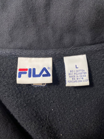 90’s FILA Size L Vintage Half Zip Sweat-shirt / A75