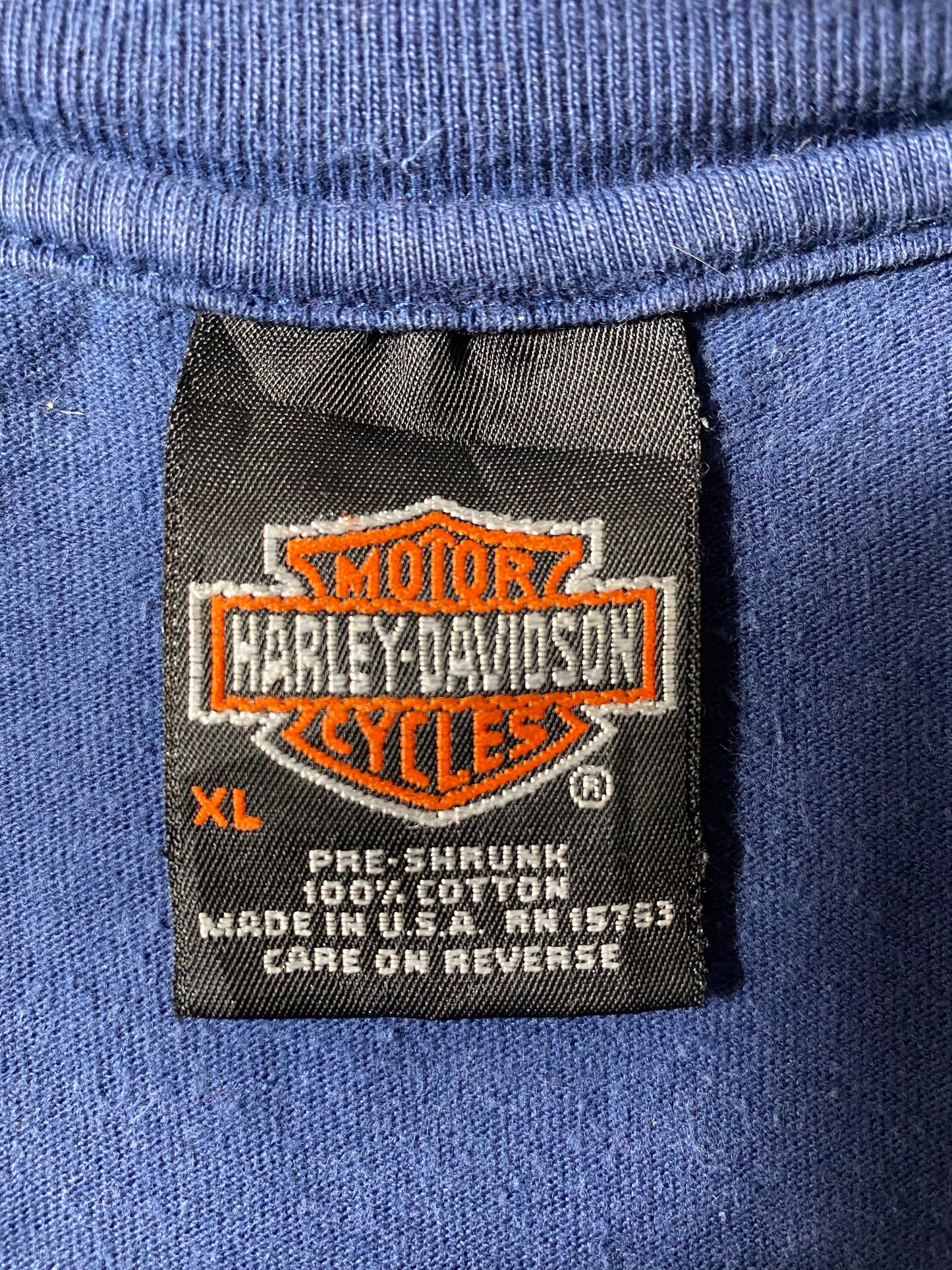 2000 HARLEY DAVIDSON Made in USA Size XL Vintage T-Shirt / A5715