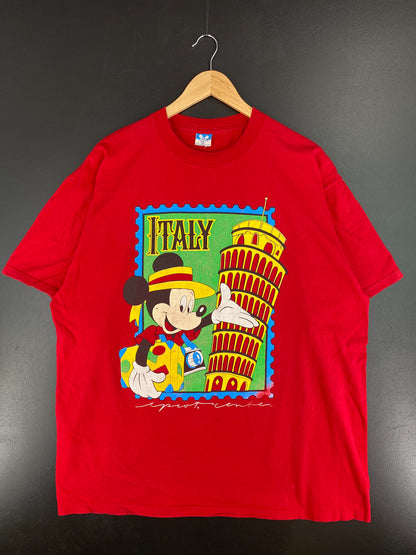 80’s DISNEY MICKEY Size XXL Vintage T-Shirt / A3998