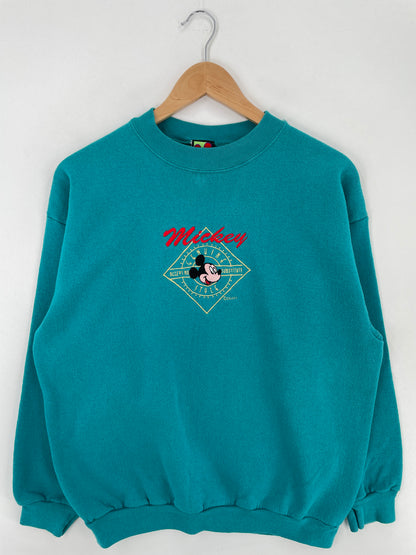 90’s DISNEY MICKEY Made in USA Size L Vintage Sweat-Shirt / A4059